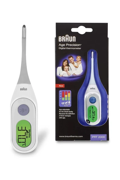BRAUN PRT 2000 Dijital Koltuk Altı Ateş Ölçer ürün görseli 1