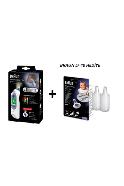 BRAUN IRT 6525 KULAKTAN ATEŞ ÖLÇER + LF40 HEDİYE ürün görseli 1
