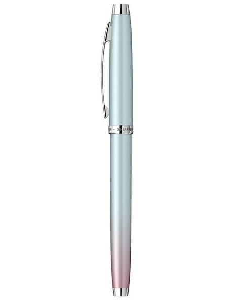 Sheaffer Roller Kalem Expression Sedefli Mavi Pembe Gradyan E1937651 - Resim 4