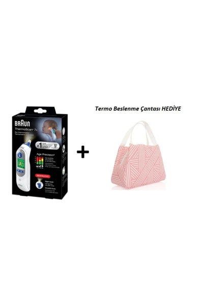 BRAUN IRT 6525 KULAKTAN ATEŞ ÖLÇER TERMO BESLENME ÇANTASI HEDİYE ürün görseli 1