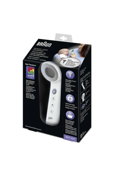 BRAUN Bnt400 Temassız Alından Ateş Ölçer - Resim 5