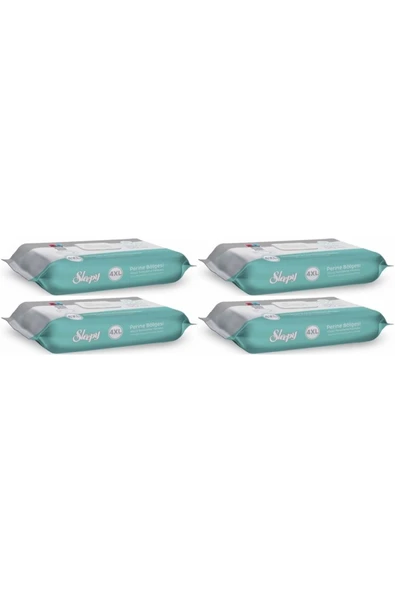 SLEEPY Perine Bölgesi ve Vücut Temizleme Islak Mendil Havlu 50 Yaprak (Ebat 4XL) (4 Lü Set) ürün görseli 1