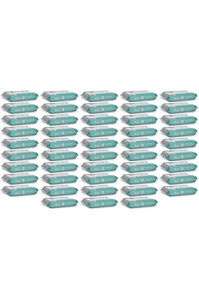 SLEEPY Perine Bölgesi ve Vücut Temizleme Islak Mendil Havlu 50 Yaprak (Ebat 4XL) (48 Li Set) ürün görseli 1