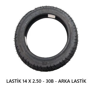 LASTİK 14 X 2.50 - 30B - ARKA LASTİK ürün görseli 1