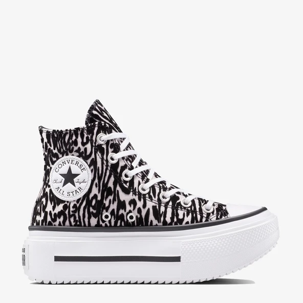 Converse Chuck Taylor All Star Lift Double Stack Unisex Siyah Sneaker ürün görseli 1