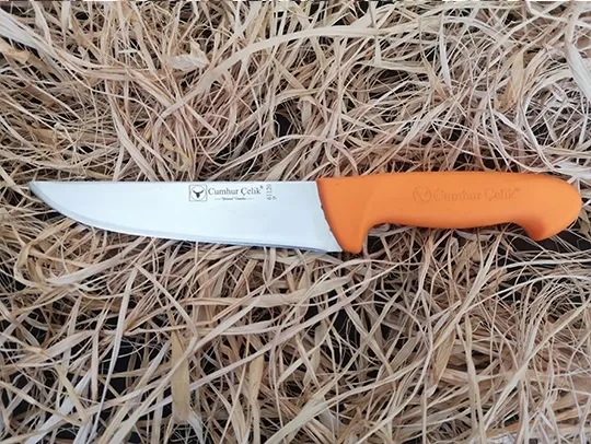 Eco Lounge Sürmene Cumhur Çelik 61120 Kasap Kurban Bıçağı, 16,5 cm, Kaymaz Sap ürün görseli 1