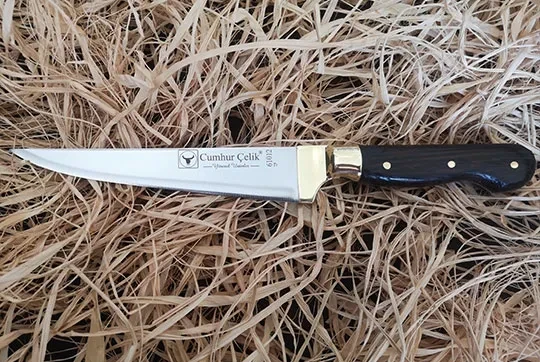 Eco Lounge Sürmene Cumhur Çelik 61012 Sivri Kasap Kurban Bıçağı, 16 cm, Venge Sap ürün görseli 1