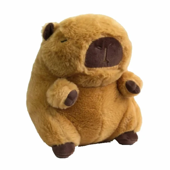 20 Cm Peluş Capybara - Sevimli ve Yumuşak Kapibara Oyun Arkadaşı ürün görseli 1