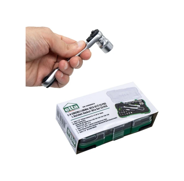 ELTA LOKMA ANAHTAR VE BİTS SET 23 PARÇA 1/4 - Resim 5
