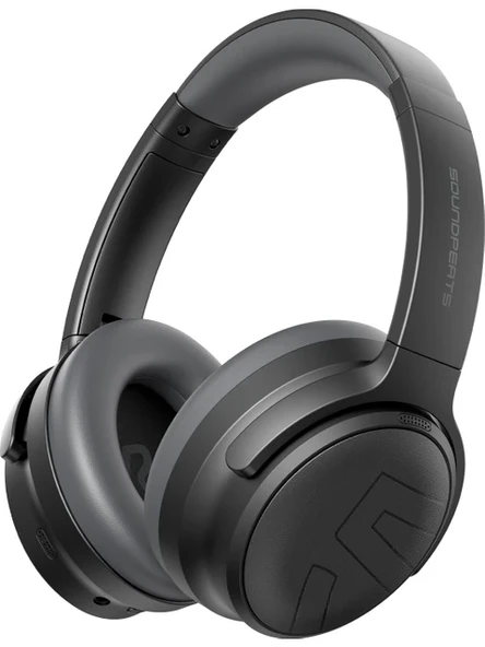 Soundpeats Space Pro ANC Siyah Kulak Üstü Bluetooth Kulaklık ürün görseli 1