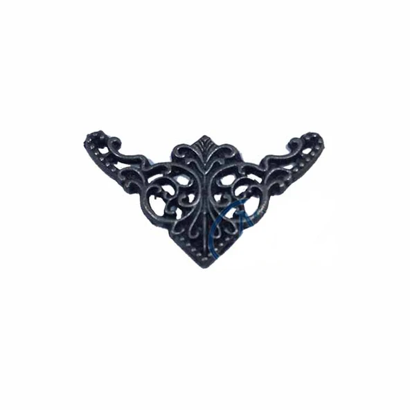 Dekoratif Köşe Süsü, Köşelik - Küçük, 19x34mm, Eskitme, 1 Adet ürün görseli 1