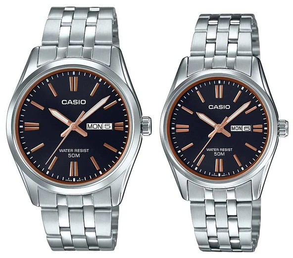 Casio MTP-LTP-1335D-1A2VDF Çift Kol Saati (Kadın-Erkek) ürün görseli 1