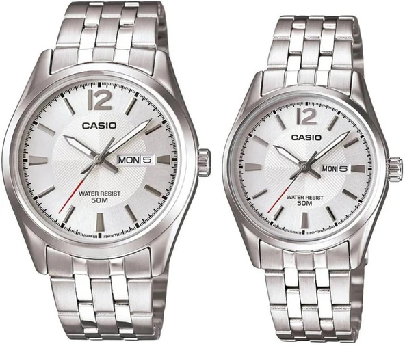 Casio MTP-LTP-1335D-7AVDF Çift Kol Saati (Kadın-Erkek) ürün görseli 1