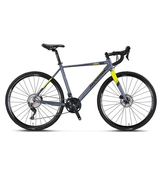 MOSSO GVL700-GRX400 ERKEK YARIŞ BİSİKLETİ 580H HD 28 JANT 20 VİTES ANTRASIT-LIME ürün görseli 1