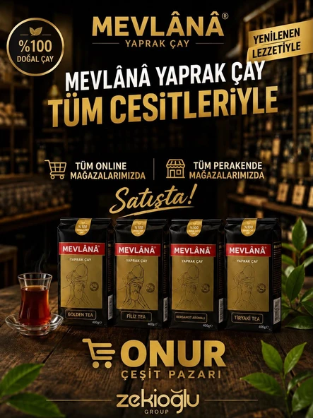 ÇAY MEVLANA YAPRAK ÇAY 800 GR %100 DOĞAL YAPRAK ÇAY ürün görseli 1