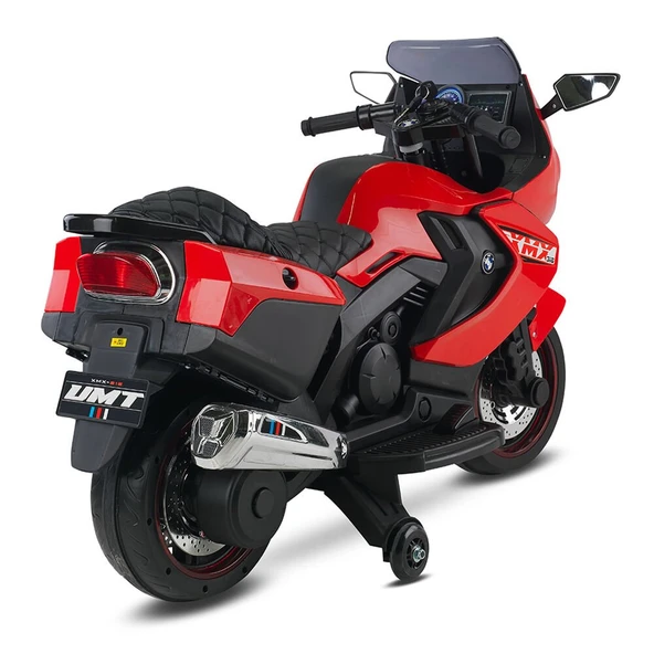 Babyhope 438A XMX-316 Ledli Akülü Motor 12 Volt Kırmızı ürün görseli 1