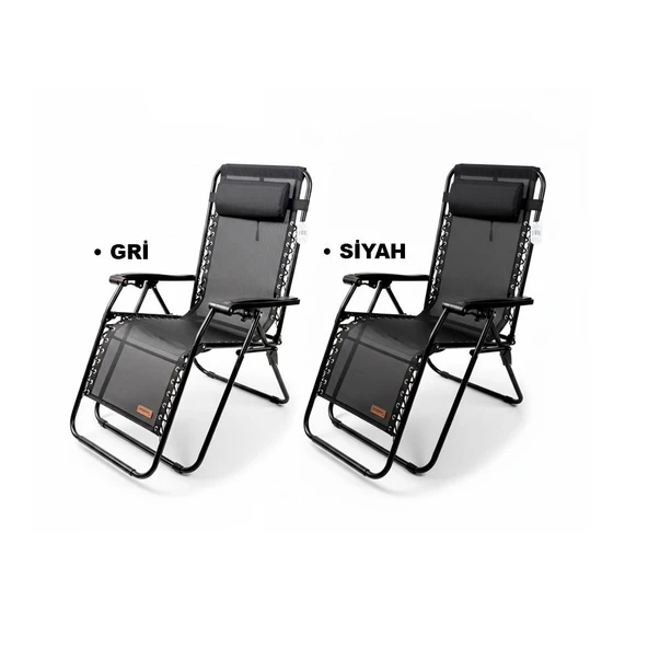Madfox EasyRest Katlanır Şezlong Sandalye ürün görseli 1