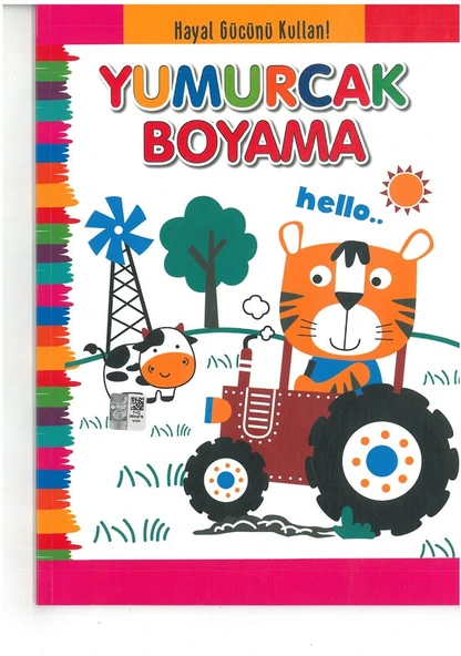 4e Boyama Kitabı Yumurcak Siyah Beyaz 64 Syf Tratör Karatay Yay. ürün görseli 1