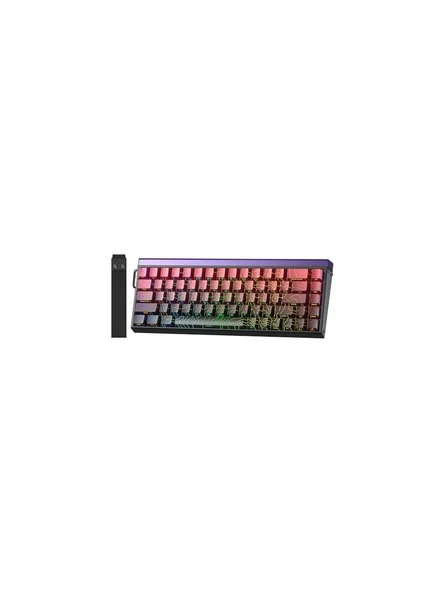 Aula Hero 68 He Manyetik Klavye Trigger Dragon Switch 8000Hz Rgb Neon Tkl Hot Swap Oyuncu Klavyesi Kırmızı - standart ürün görseli 1