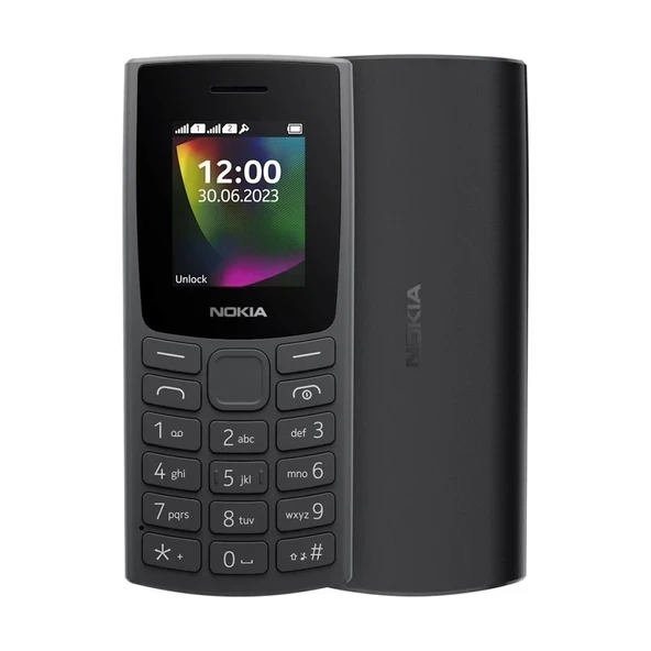 Nokıa N106 Tuşlu Siyah Cep Telefonu (Nokia Türkiye Garantili) ürün görseli 1