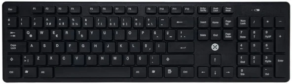 Dexim Dka005 Kw-103 Siyah 2.4ghz Kablosuz Klavye ürün görseli 1