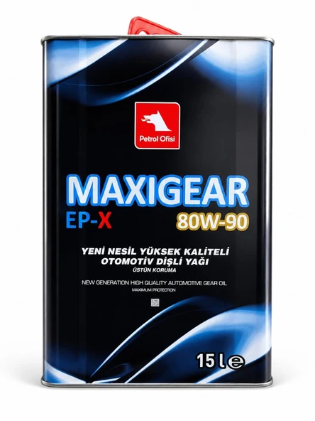 PETROL OFİSİ MAXIGEAR EP-X 80W-90 15 Litre ürün görseli 1