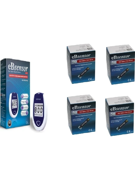 e Bsensor Ölç üm cihazı + X4 Kutu Ölçü m STRIBI(200 Ölç üm) ürün görseli 1