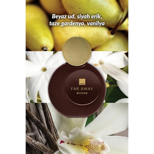 Avon Far Away Beyond Kadın Parfüm EDP 50 ml - Resim 3