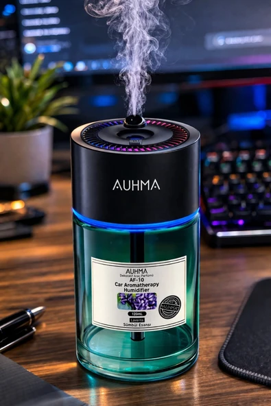 Auhma AF-10 Araç İçi Hava Nemlendirici & Koku Makinesi Chanel Esansı – 120ml Aromaterapi Difüzör Araç Kokusu ürün görseli 1