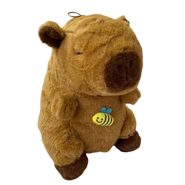Büyük Boy Kapibara Peluş Oyuncak 35 cm | Yumuşacık Bebek ve Çocuk Uyku Arkadaşı ürün görseli 1