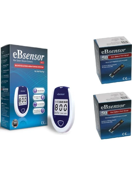 E bsensor Ölç üm cihazı X2 Kutu Ölç üm strıbı(100 ÖLÇ ÜM) ürün görseli 1