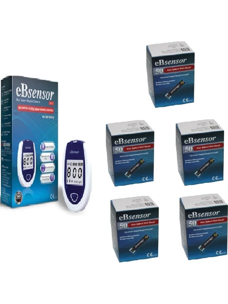 E bsensor Ölçü m cihazı + X5 Kutu Ölç üm Strıbı(250 Ölç üm) ürün görseli 1