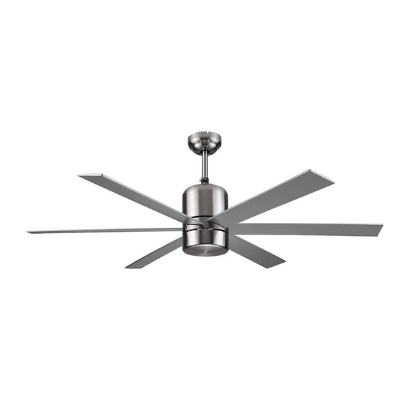 Vanti  60W 48'' Gümüş Metal 6 Kanatlı Tavan Vantilatör KCF286 ürün görseli 1