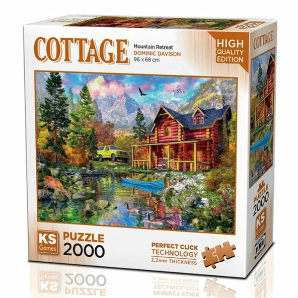 Ks Games Puzzle 2000 Mountain Retreat 22513 ürün görseli 1