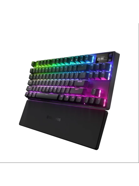 SteelSeries Apex Pro TKL RGB 2023 OmniPoint Switch KabloluKablosuz Mekanik Oyuncu Klavyesi ürün görseli 1