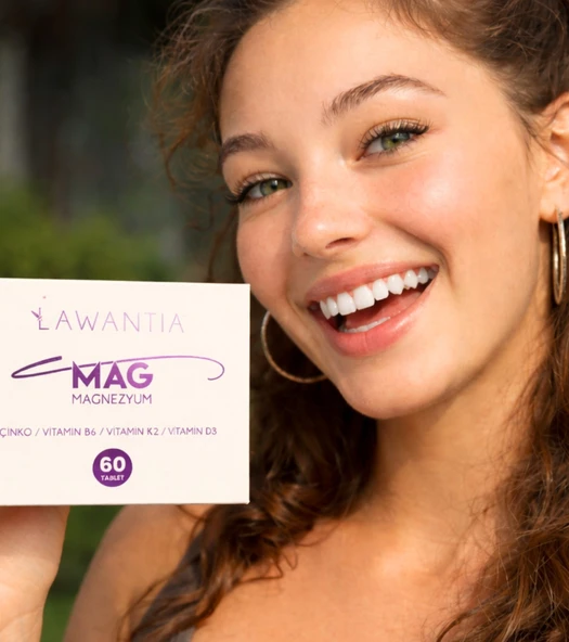 LAWANTIA Mag Magnezyum 60 Tablet - Resim 2
