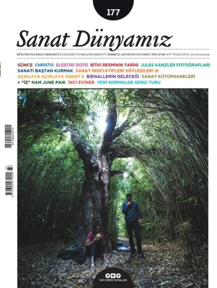 Sanat Dünyamız 177 Temmuz Ağustos 2020 ürün görseli 1