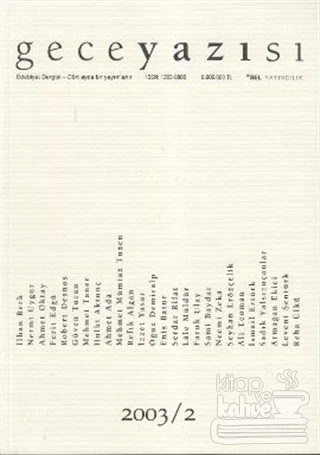 Geceyazısı 2003/2 ürün görseli 1