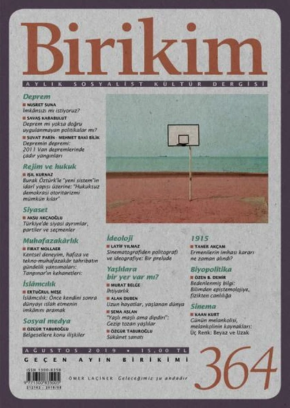 Birikim 364 Ağustos 2019 ürün görseli 1