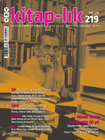 Kitap lık 219 Ocak Şubat 2022 ürün görseli 1