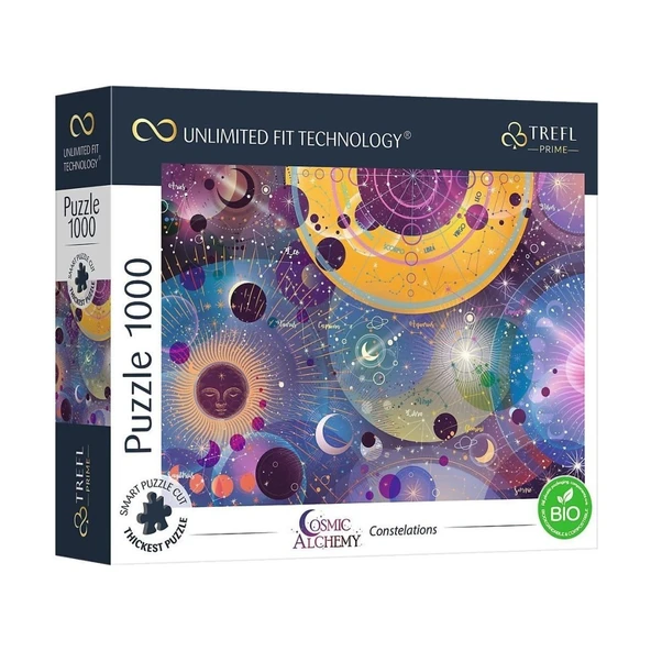 PUZZLE-10753 Takım Yıldızları 1000 Parça Puzzle ürün görseli 1
