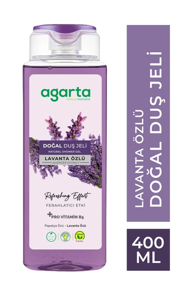 Agarta Doğal Aha Lavanta Duş Jeli 400 ml ürün görseli 1