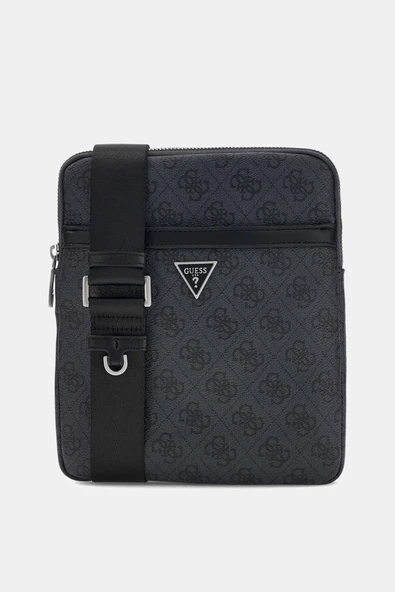 Guess Torino Erkek Siyah Çapraz Askılı Çanta HMEVZLP2223-BLA ürün görseli 1