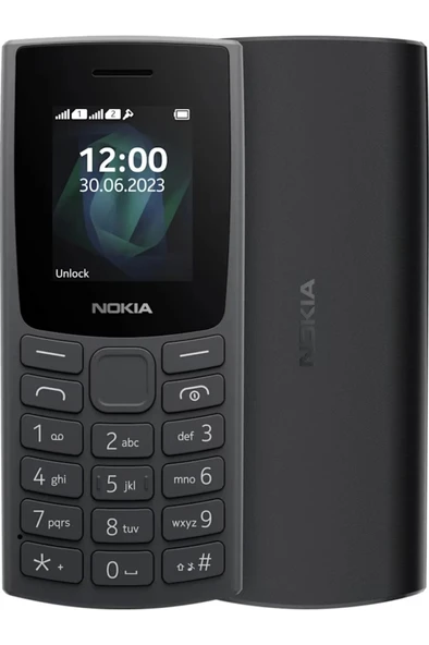 Nokia 105 TA-1557 DS Tuşlu Telefon Siyah ürün görseli 1
