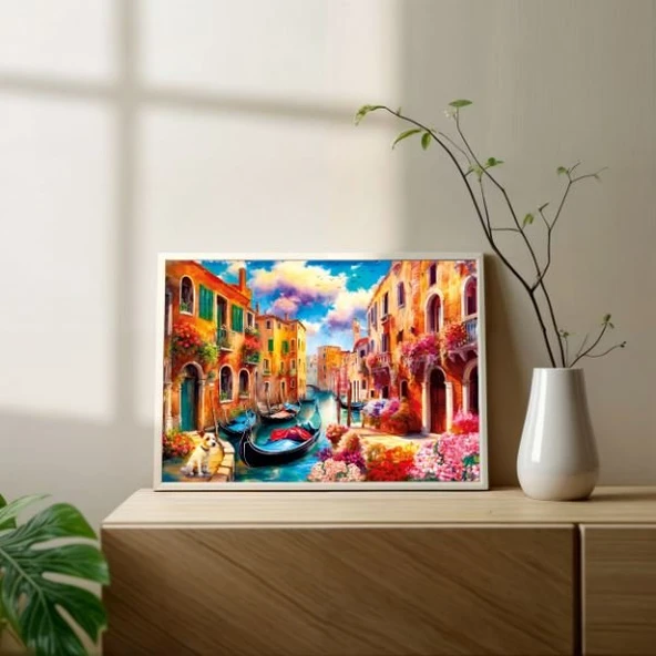Ks Games Puzzle 300 Romantic Venice 19259 - Resim 2