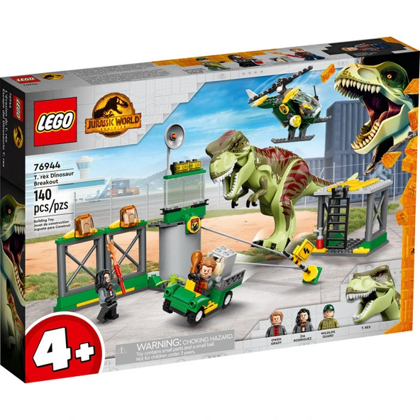 Lego 76944 Jurassic World T-Rex Dinozor Kaçışı ürün görseli 1