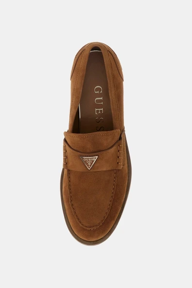 Guess Beliso Kadın Deri Loafer - Resim 8