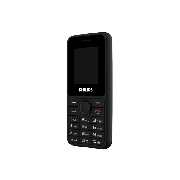 Philips Xenium E2125 Çift Sim Kart Tuşlu Cep Telefonu Siyah Siyah - Resim 3