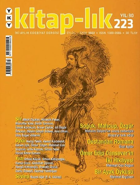 Kitap lık 223 Eylül Ekim 2022 ürün görseli 1