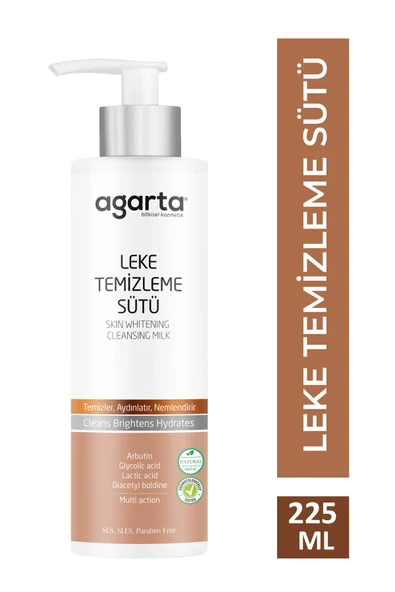 Agarta Doğal Leke Bakım Ve Cilt Temizleme Sütü 225 ml ürün görseli 1